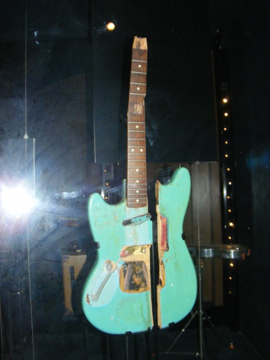 EMP blue guitar